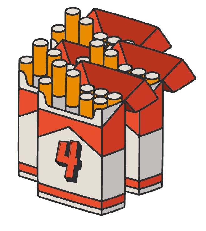 Spend Calculator - Four Packs