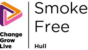 CGL and SmokeFree Hull logo Smoke Free Hull Logo
